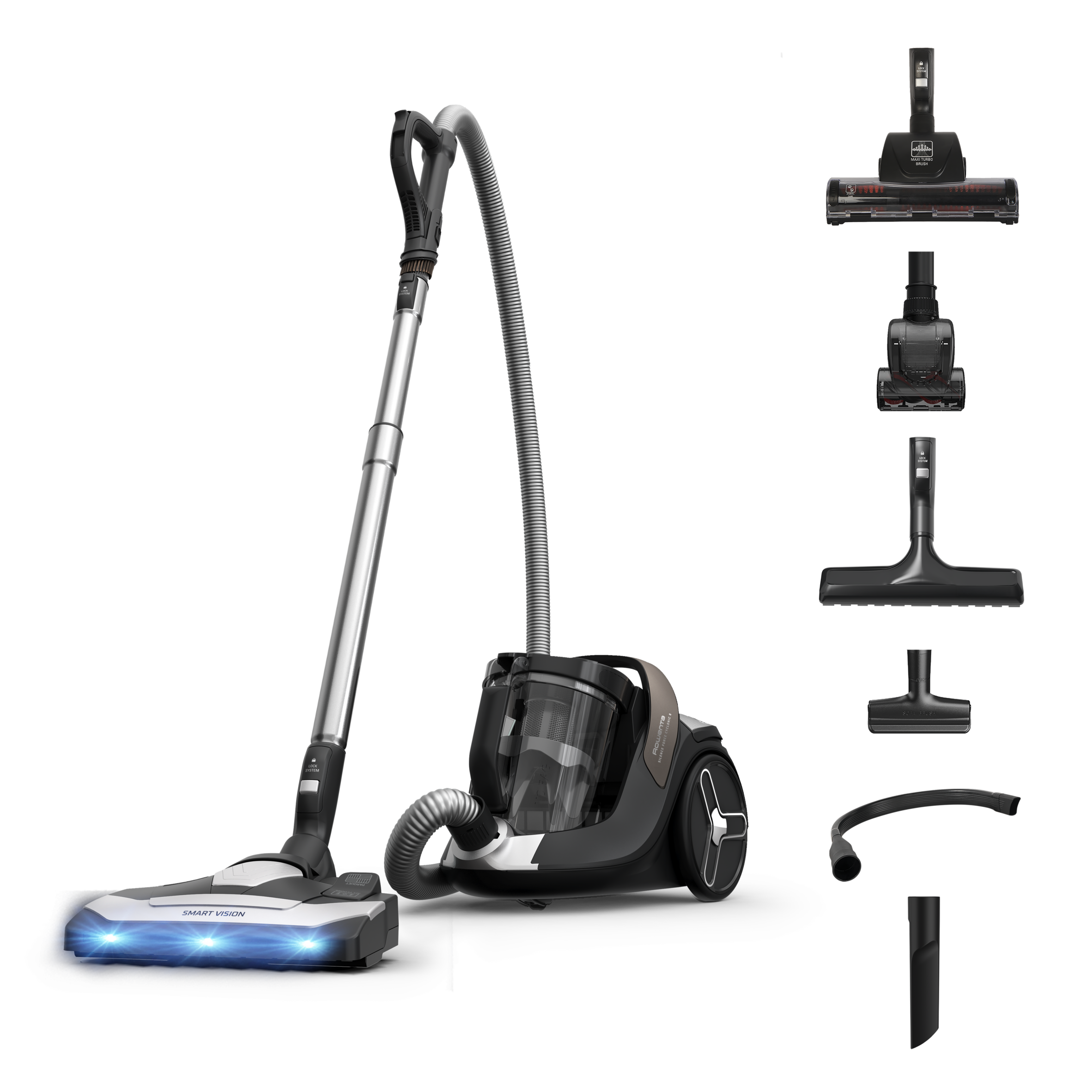 Silence Force 8 Cyclonic RO7C89 Stofzuiger zonder zak