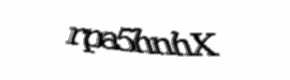 Security check image, please type the characters shown