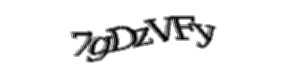 Security check image, please type the characters shown