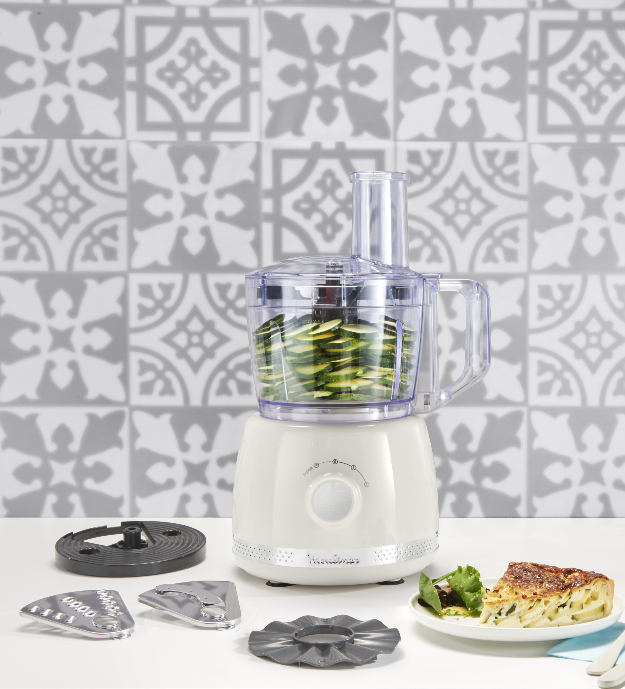 MOULINEX MASTER CHEF FOOD PROCESSOR 15 FUNCTIONS 600W FP345A11 – Al ...