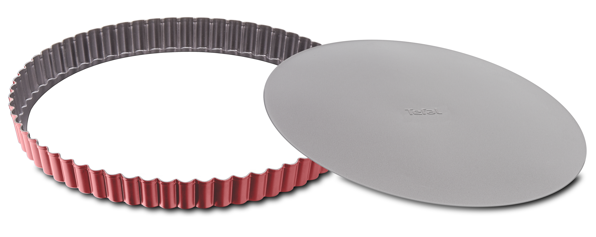 Forma na piškot s vyjímacím dnem Tefal Delibake J1641574 Červená/Šedá 28 cm