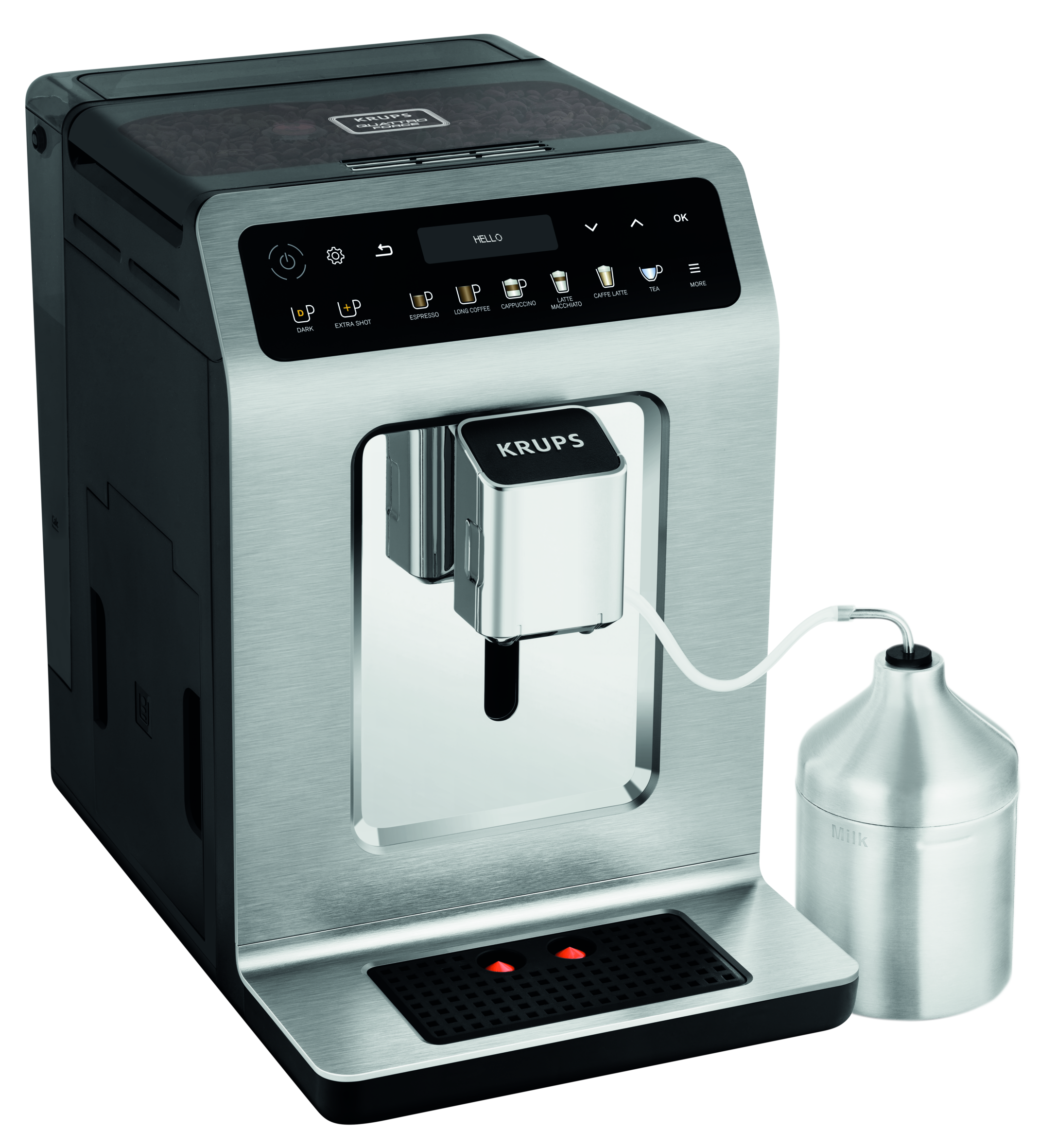 Evidence Plus EA894T10 Machine à Espresso automatique à grains - 19 recettes de café - 2,3L