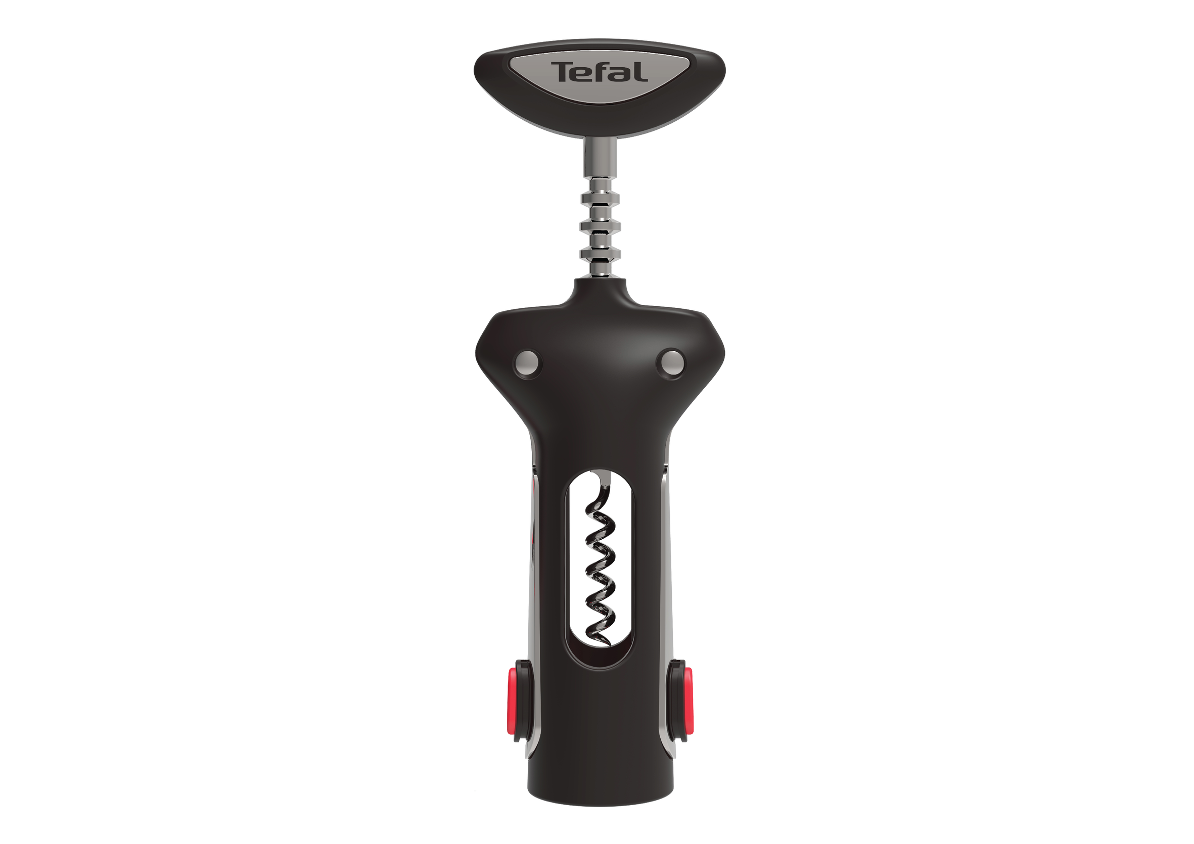 Otvírák na korkové zátky Tefal Ingenio K2073414 Nerezový/Černý