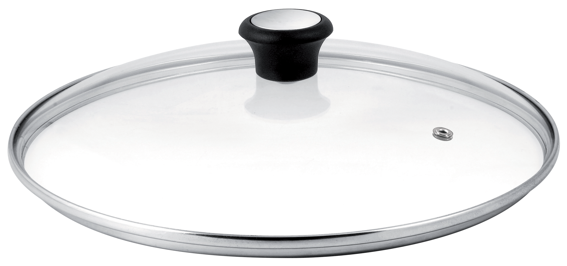 Exception 28097912 Couvercle en verre avec évent à vapeur - 32 cm