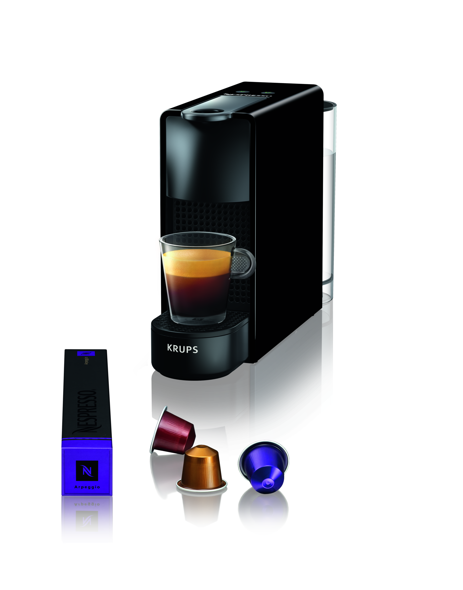 Bol Réservoir à Capsules Pour Nespresso Inissia Krups XN3005 - Pièce Détachée Noire (occasion)
