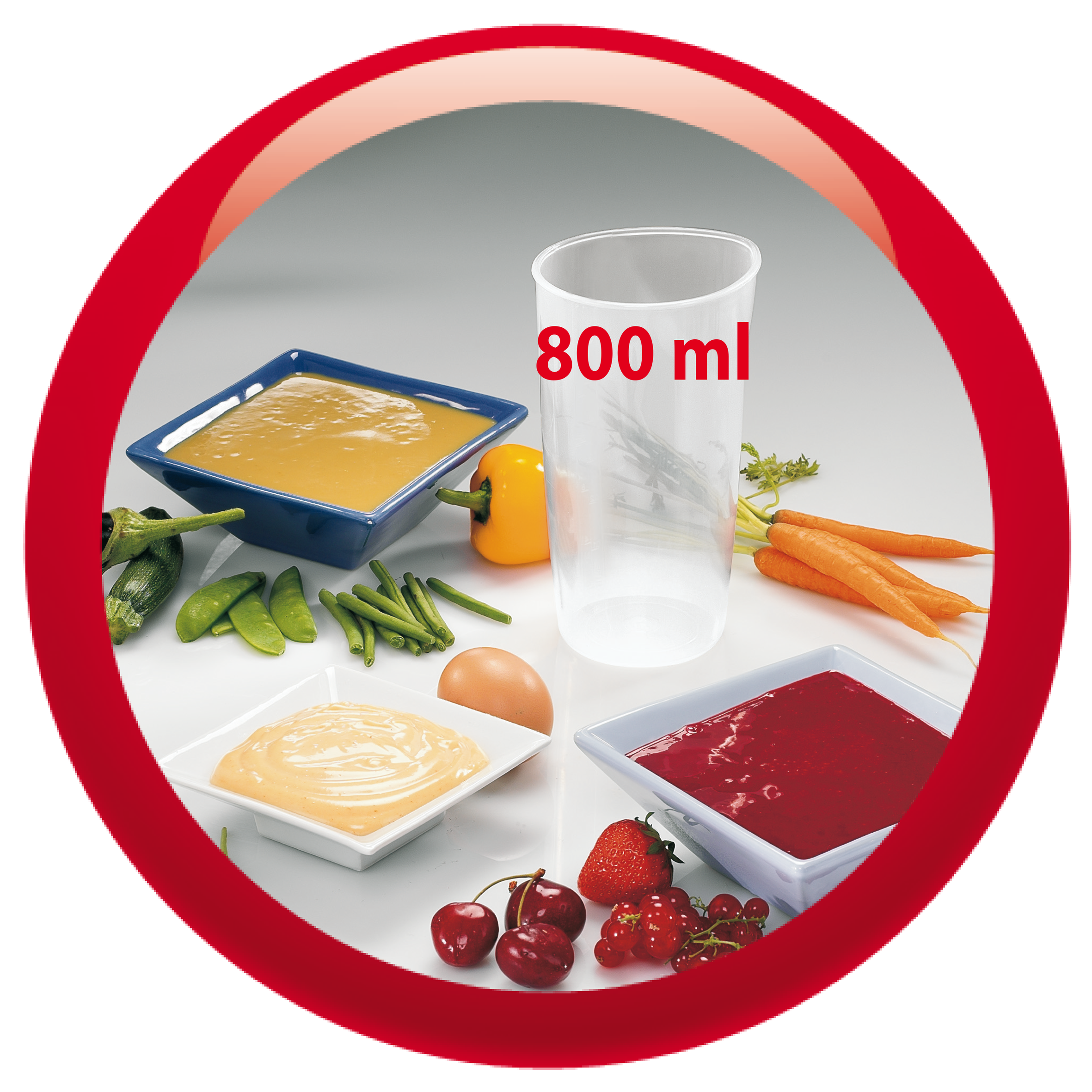 Moulinex Quickchef - Frullatore a immersione con 3 accessori, Acciaio Moulinex Quickchef - Frullatore a immersione con 3 accessori, Acciaio