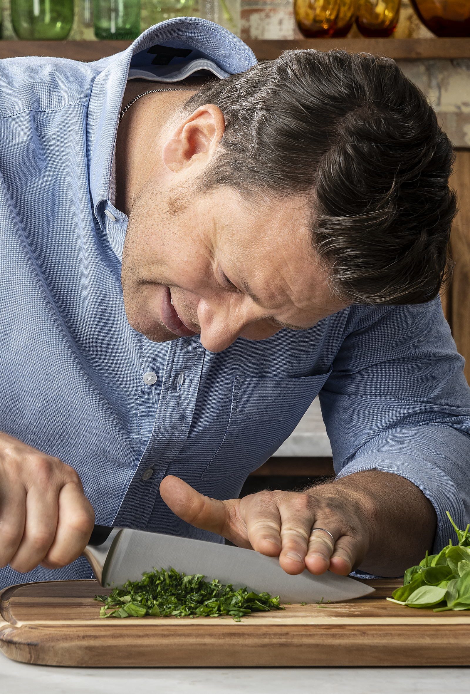 Boîte à Pain Jamie Oliver – Métal émaillé Multicolore, Avec Couvercle Et Planche Bois