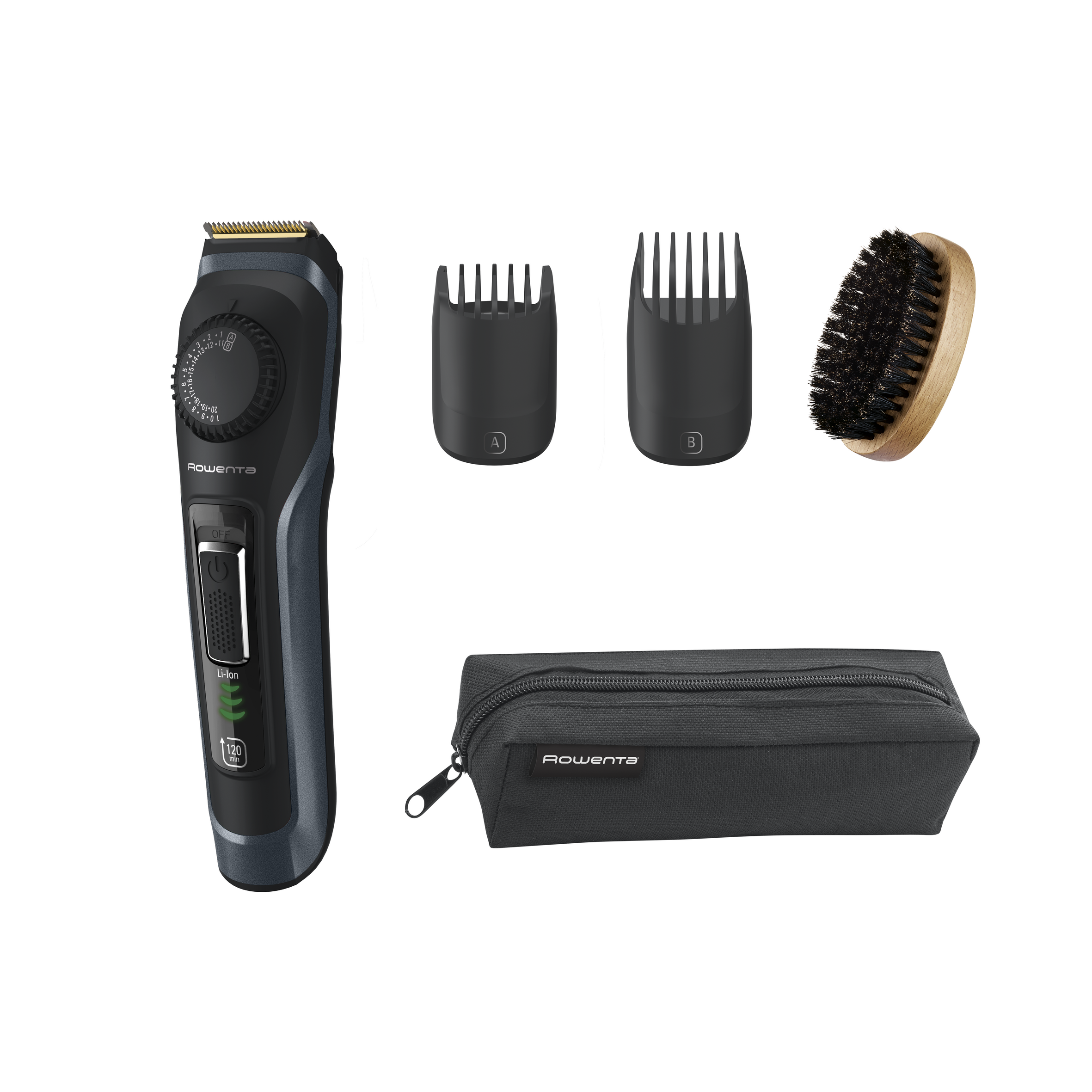 Virtuo, Tondeuse barbe, Lames auto-affûtées, Haute précision