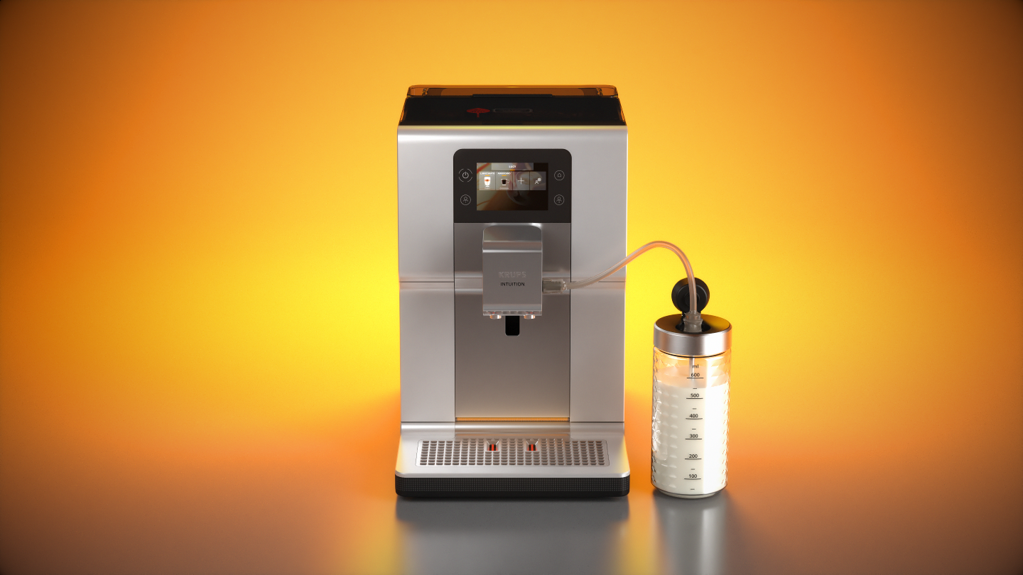 Krups Ea 875 E Intuition Preference+ Kaffeevollautomat Silber Intuition Preference+ Kaffeevollautomat EA875E | Kaffeevollautomaten