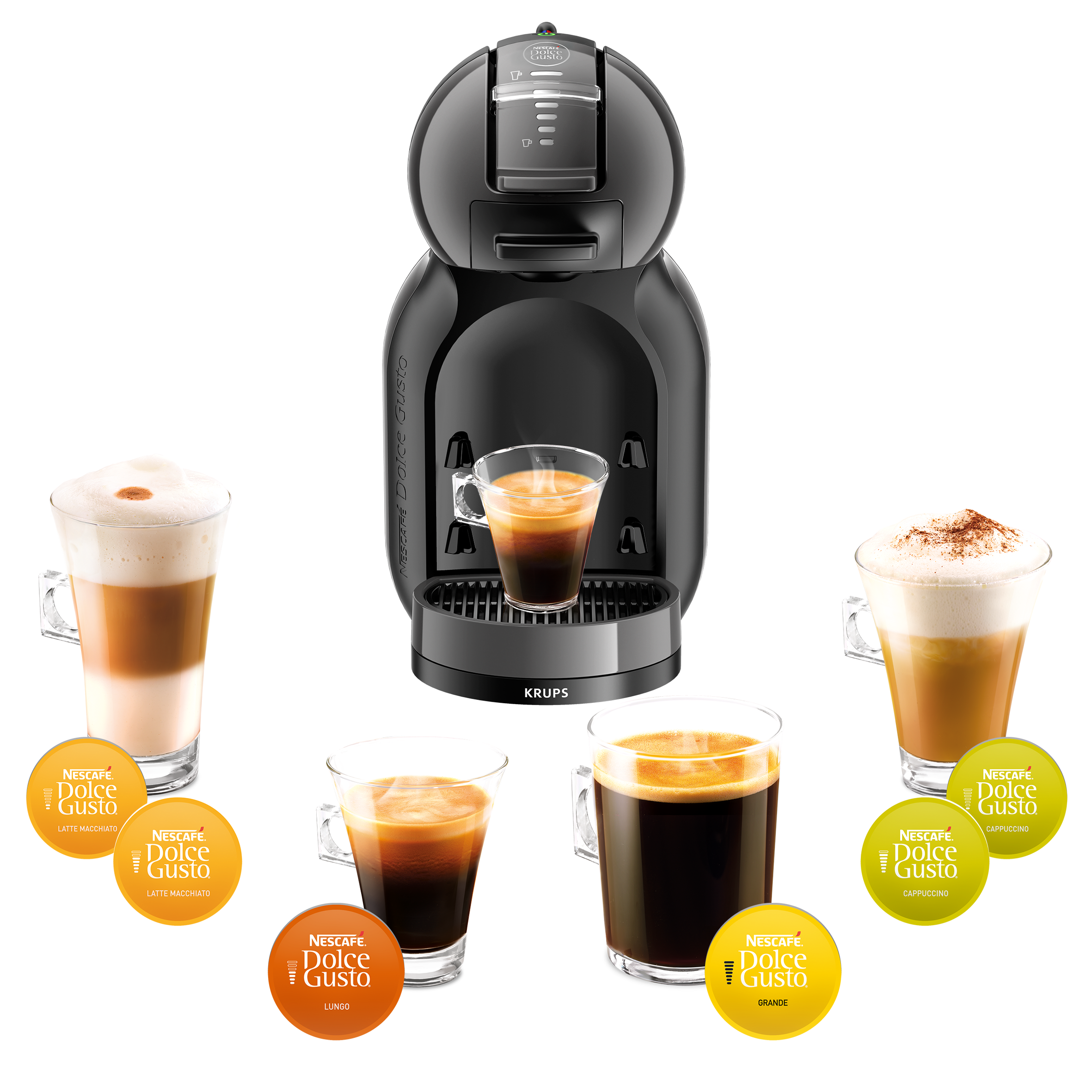 Mini Me Zwart Automatisch | NESCAFÉ Dolce Gusto
