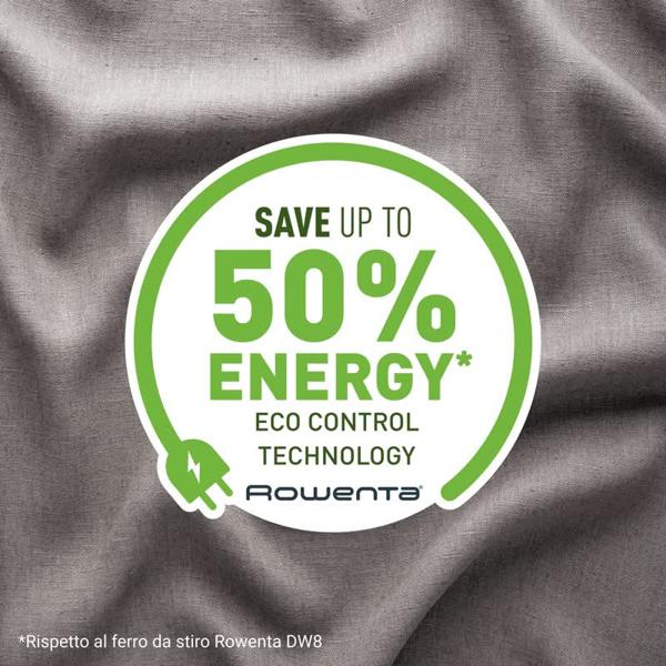 Energy Force 70, Ferro a Vapore, 200 g/min, Eco-control, Microsteam 400, Grey & Green