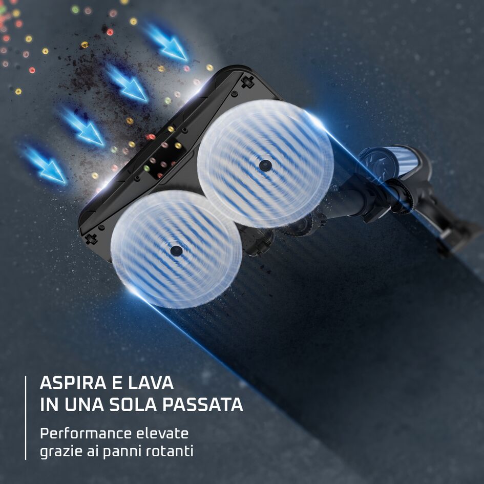 X-Force Flex 13.60, Aspirapolvere Senza Filo, Modello Animal Aqua,150 AW, Autonomia 60 Min