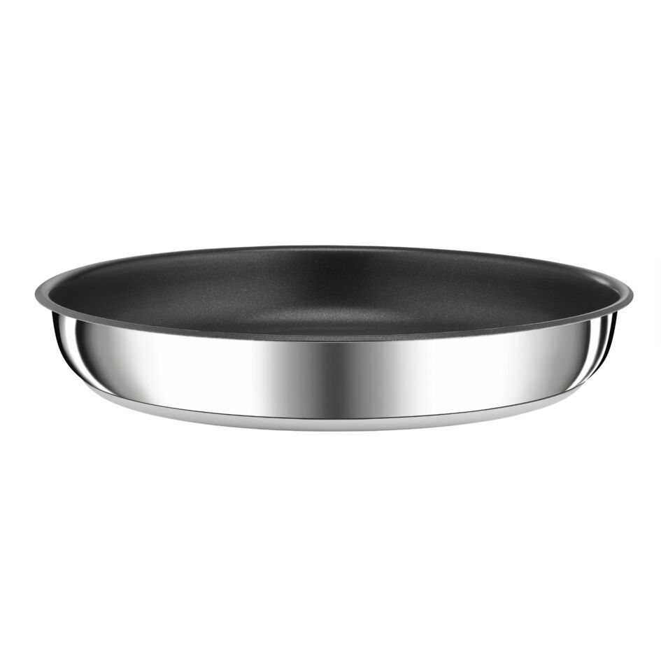 ALLUFLON Etnea Wood Edition Set of 2 Pans, 24-28 cm, Black, 2 unità