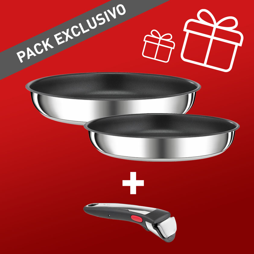 Pack 3 piezas My Ingenio Preference acero inoxidable 