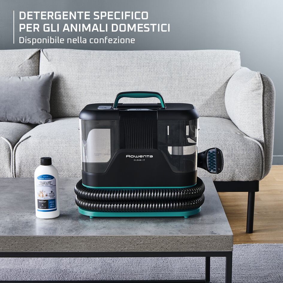 Clean It, Lavatappeti, Pulizia Rapida di Macchie e Liquidi