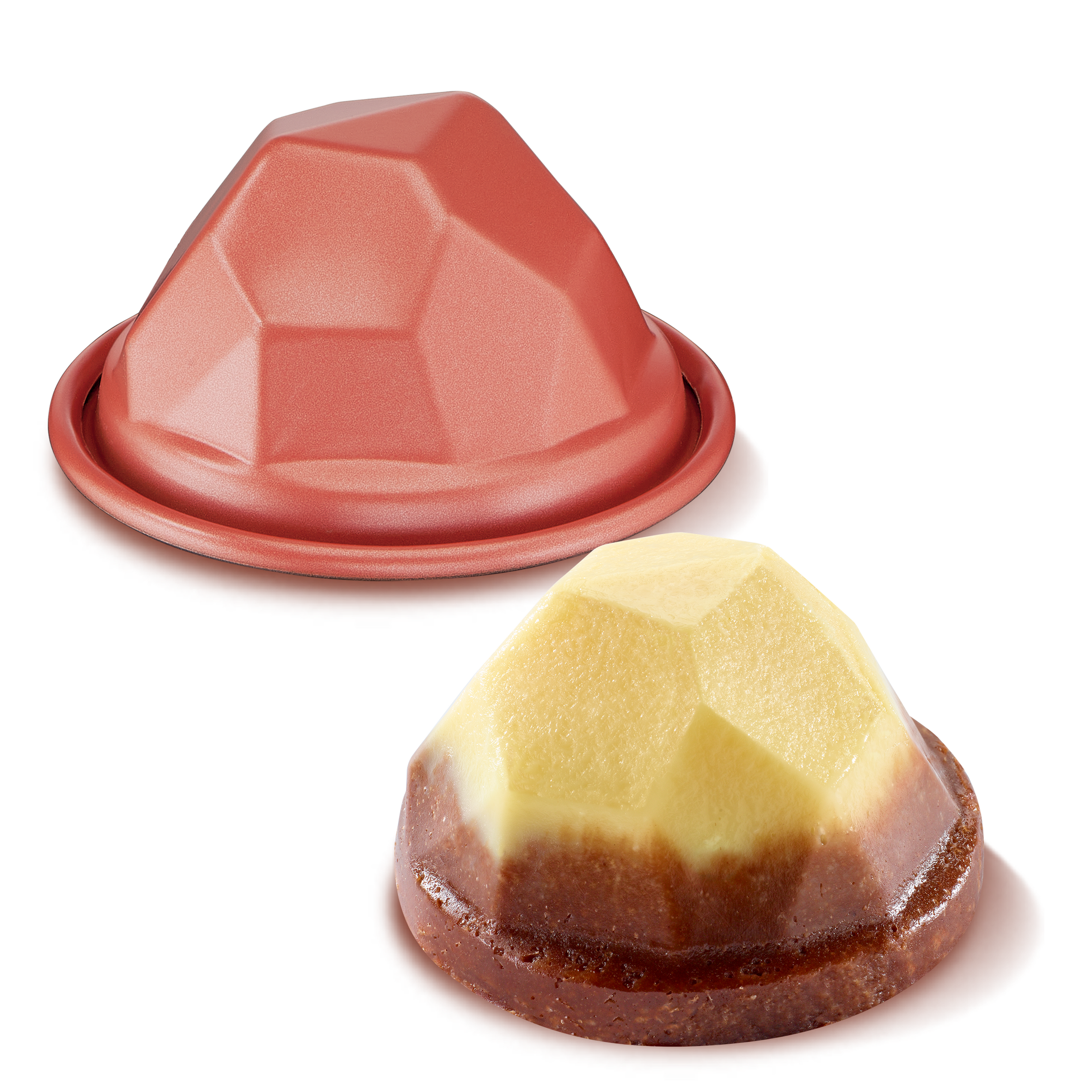 CREABAKE SET 3 UDS. VOLCANO (7,5 CM)