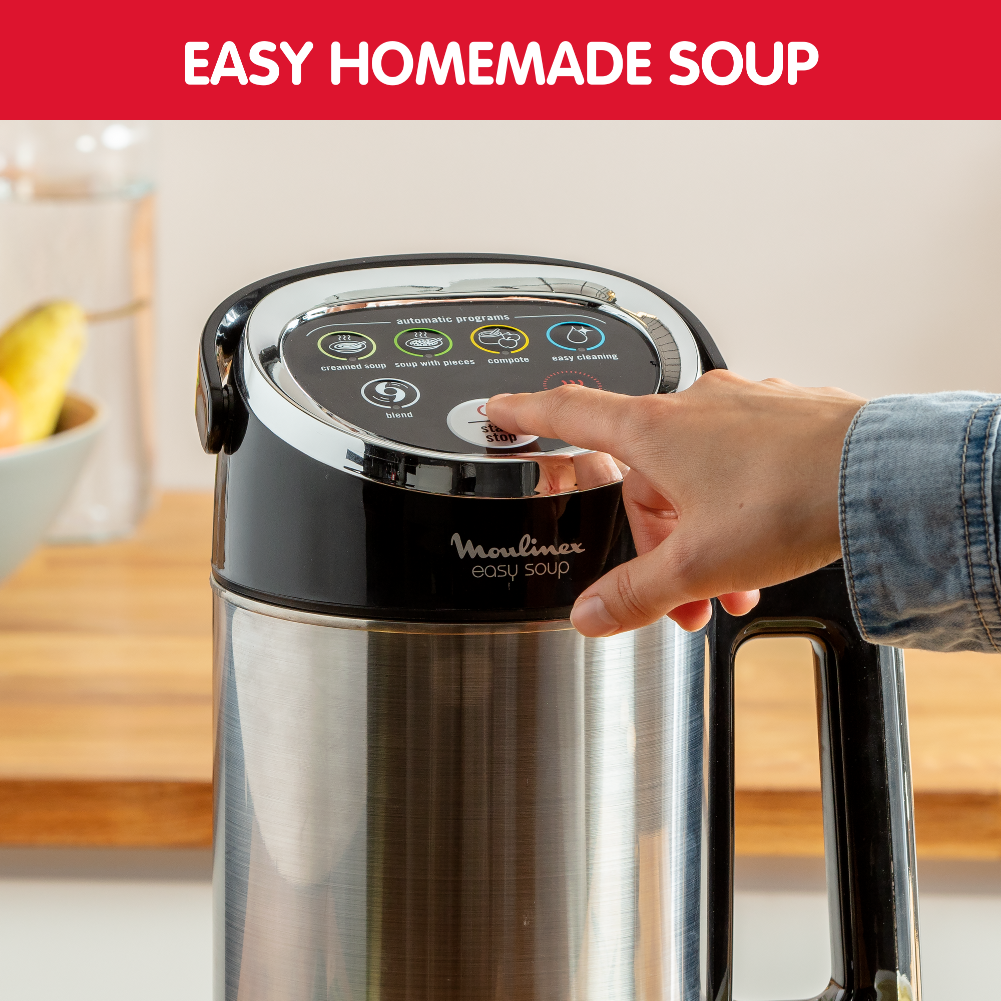 Click Machine Soup Easy Soup - Soup Maker | Moulinex