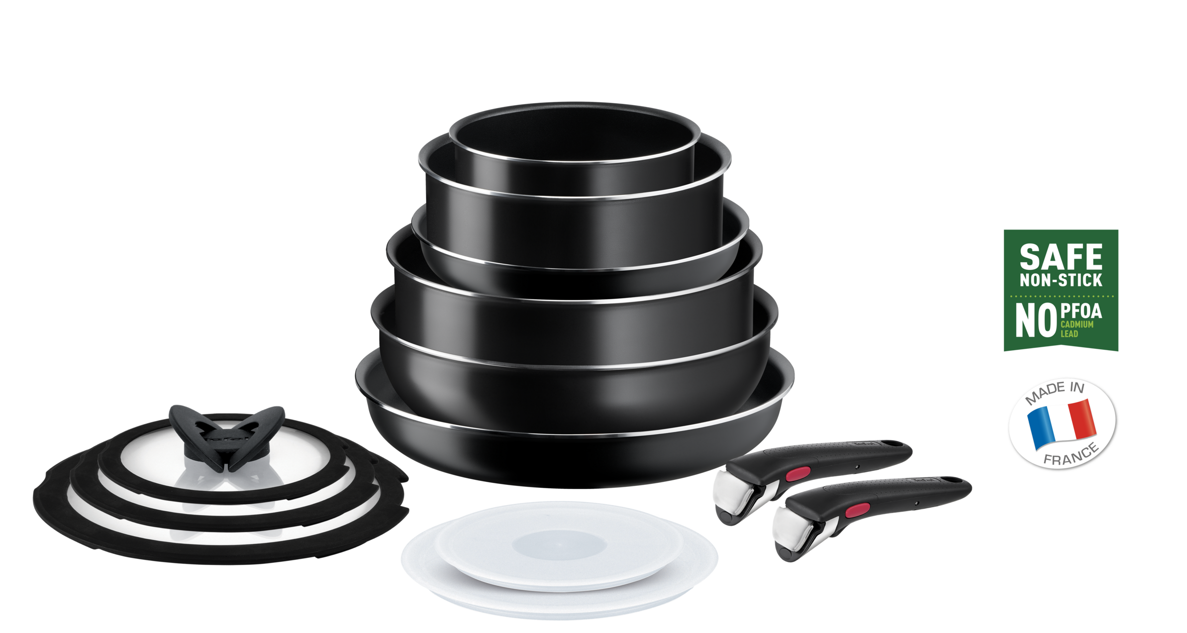 Edényszett Tefal Ingenio Easy Cook & Clean L1549023 13 db-os