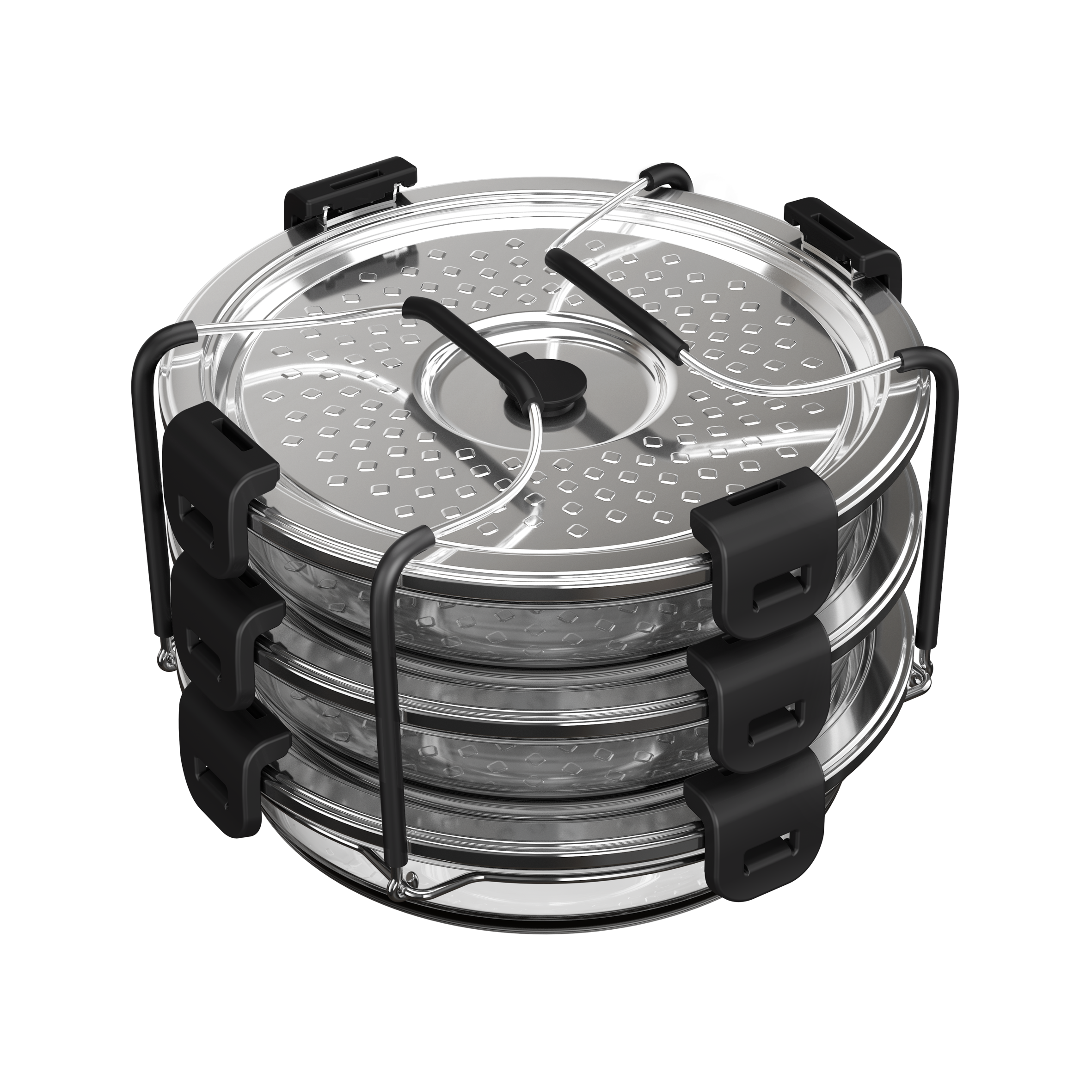 My Batchcooker Express, Cookeo/Cook4Me Accessory, 3 Single-Serving Meals Cooked At Once