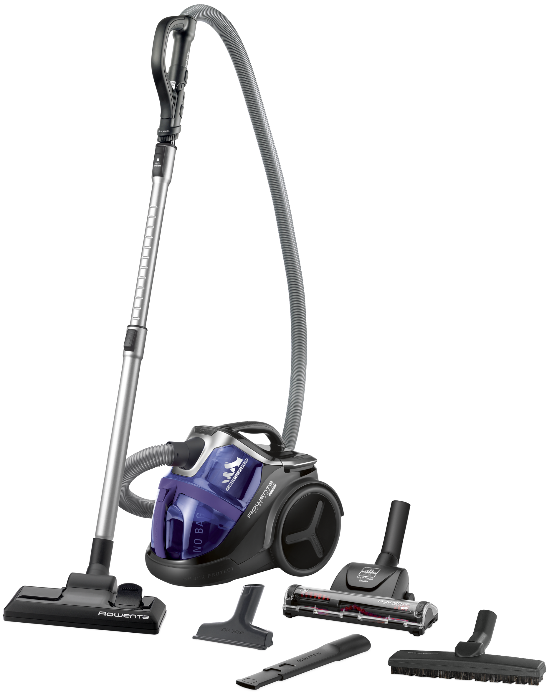 MisterVac compatibile con bocchetta per pavimenti Bocchetta turbo Bocchetta sostitutiva turbospazzola Rowenta RO7230EA Silence Force Cyclonic