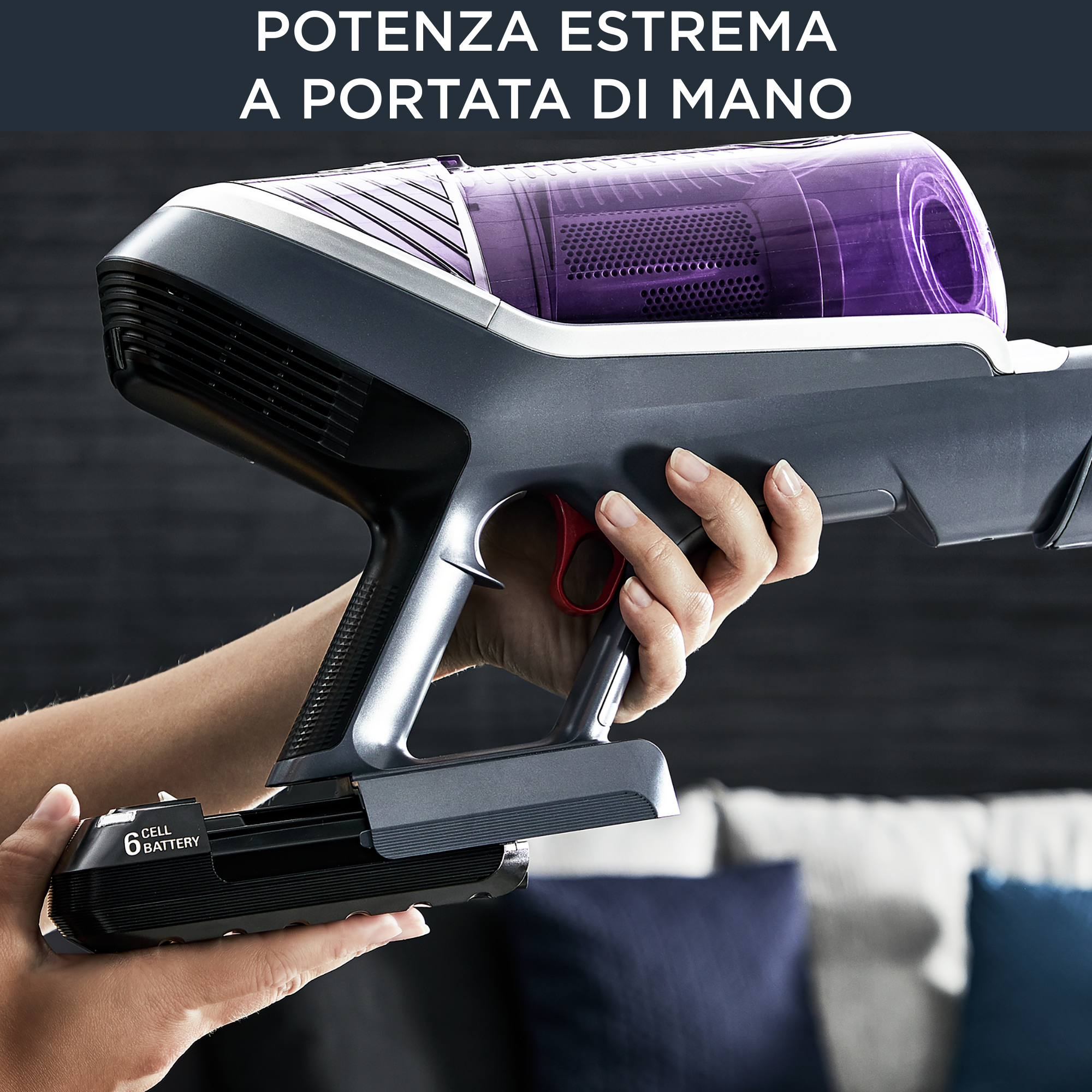 6 Filtri Lavabili Per X-Force Flex 8.60 | Accessori Aspirapolvere Cordless - Foto 4