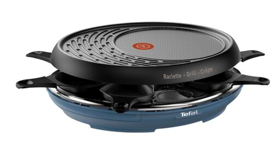 RACLETTE COLORMANIA GRILL PANNENKOEKEN AQUA 8 Pannetjes RE310401