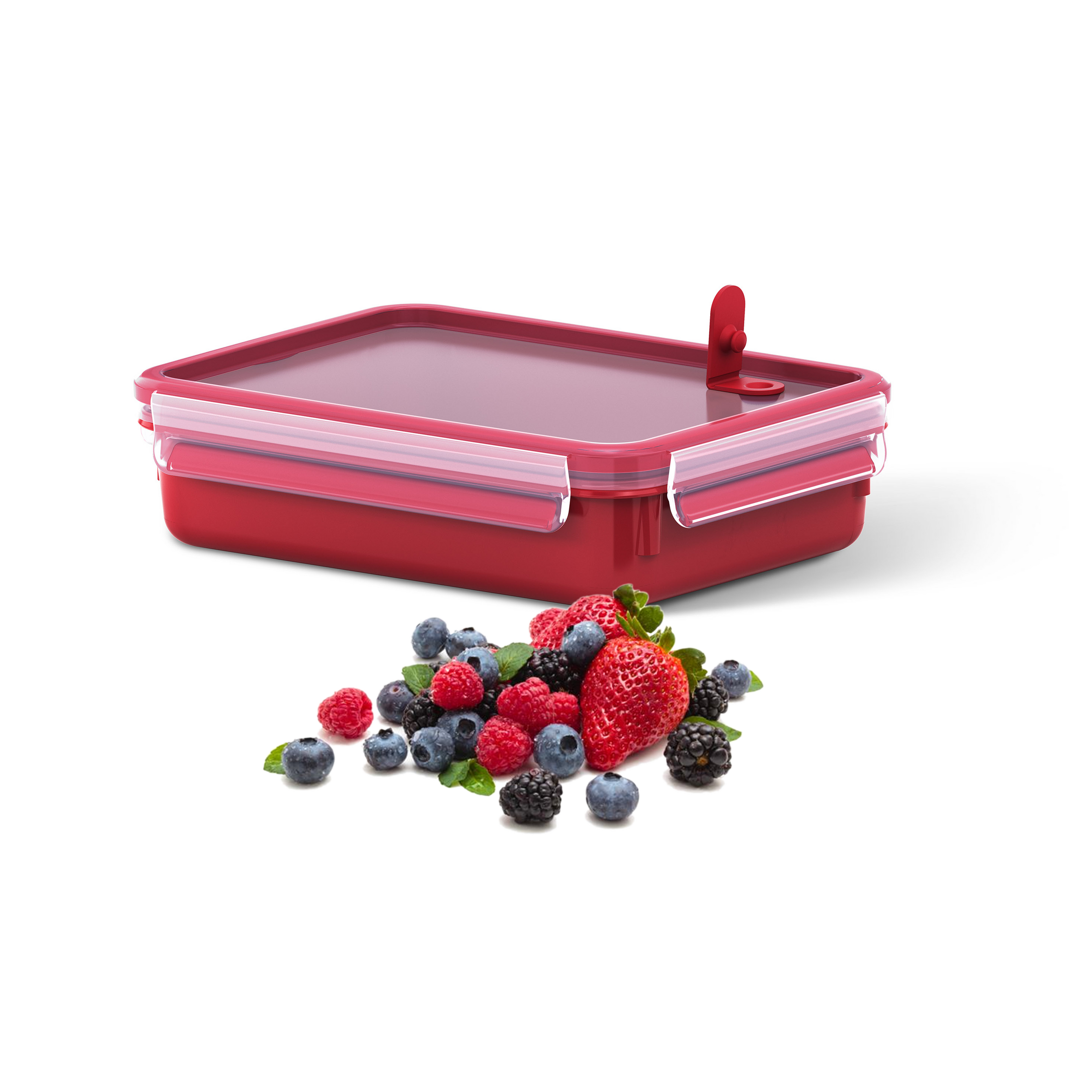 MASTERSEAL MICRO Rouge Boîte de conservation alimentaire 1,2 L