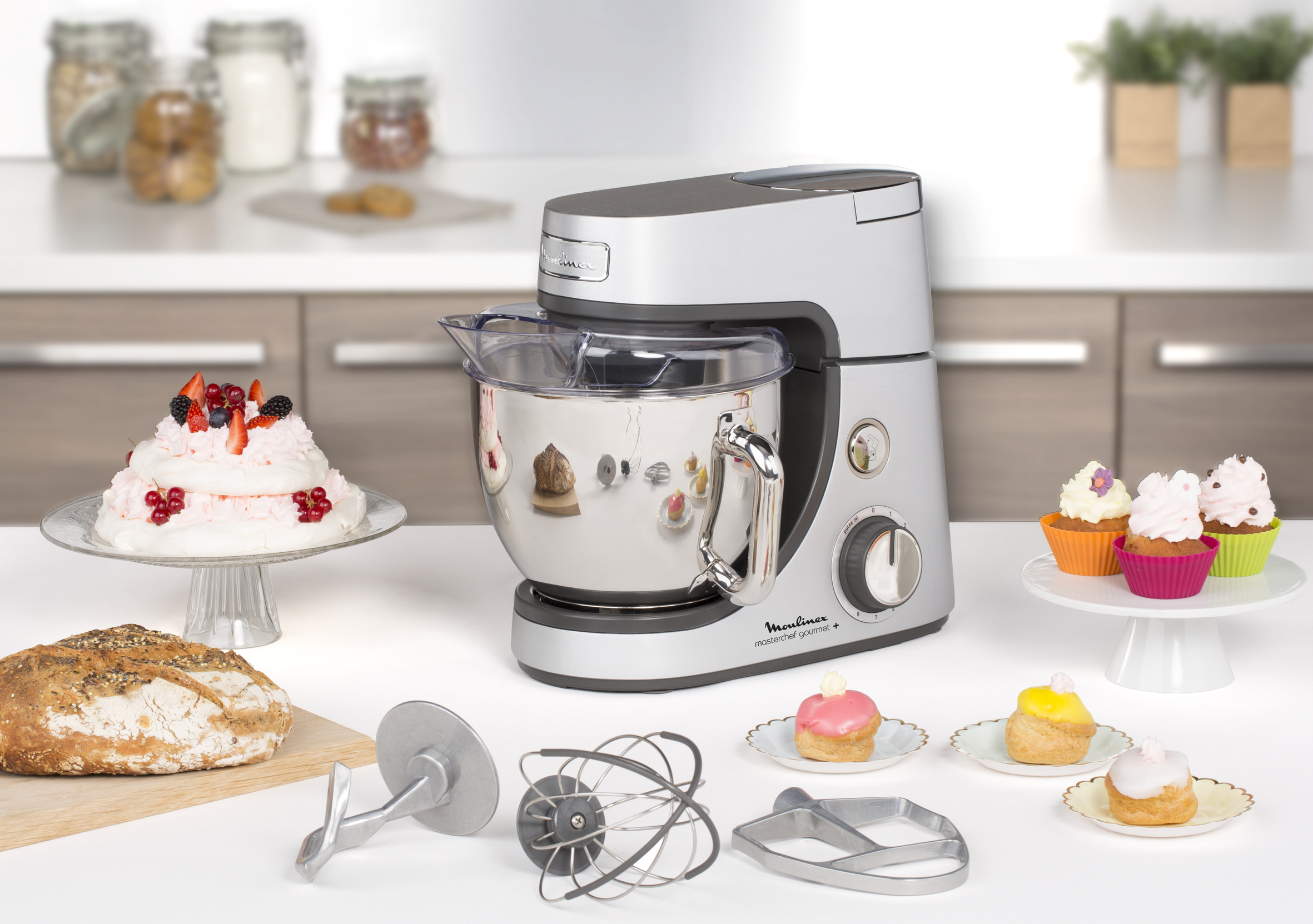 Robot Patissier Moulinex Masterchef Gourmet (QA538D) - Kit-M Robot Patissier Moulinex Masterchef Gourmet (QA538D) - Kit-M