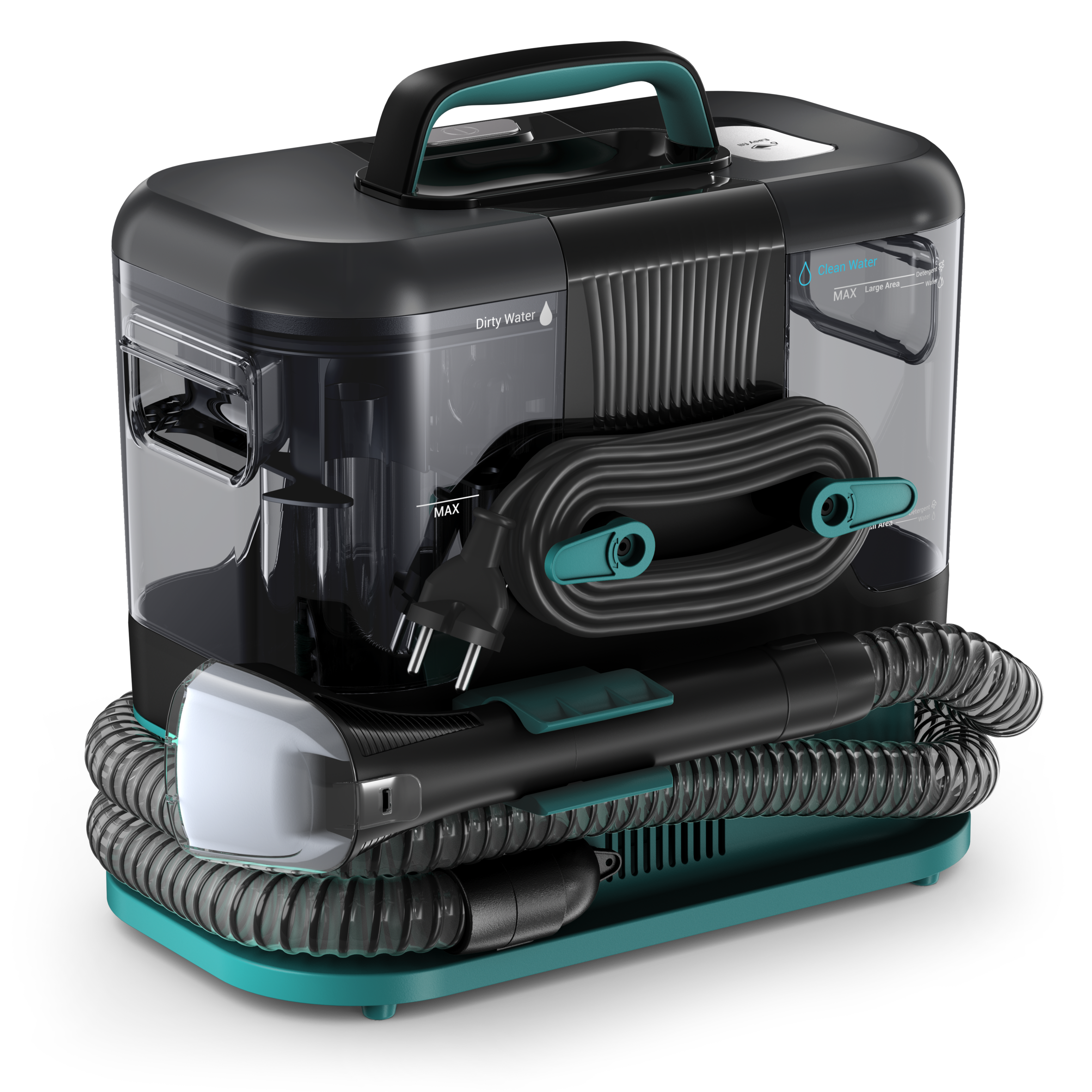 Clean It, Lavatappeti, Pulizia Rapida di Macchie e Liquidi
