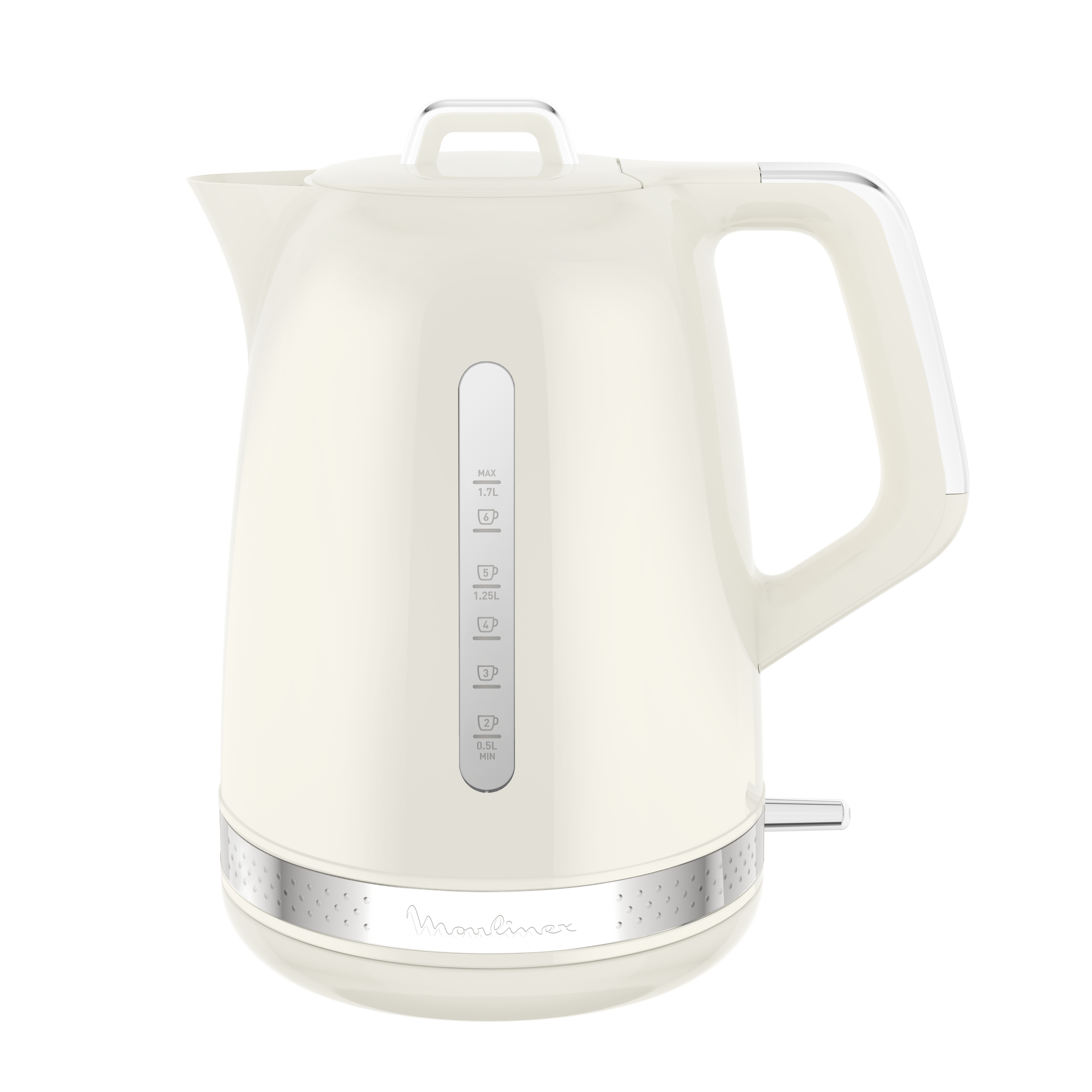 Moulinex Bouilloire Verre BY6R5130 1.7L – Éclairage Ambiance, Filtre Antitartre, Bec Anti-Goutte