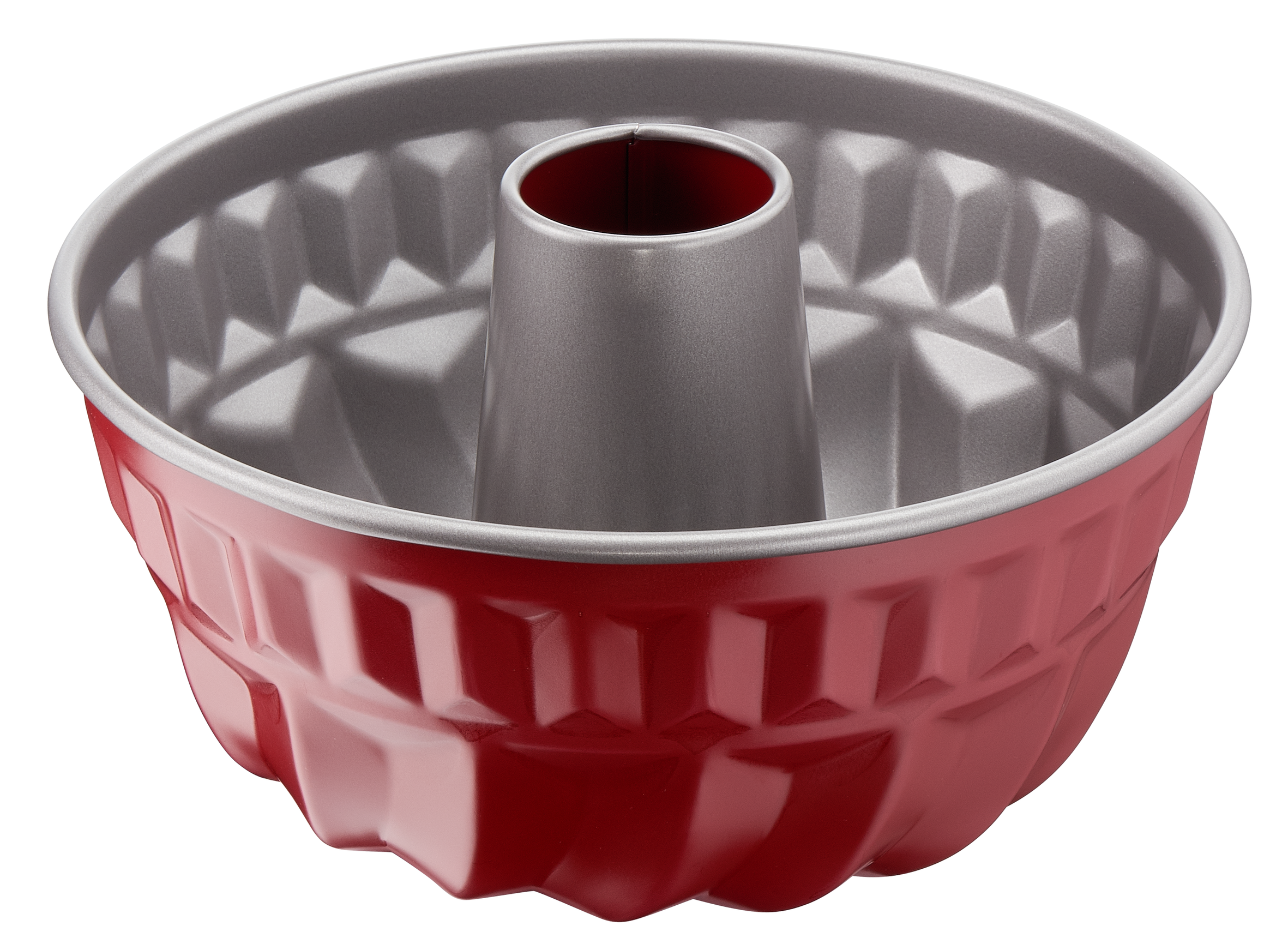 Forma na bábovku Tefal Delibake J1640274 Červená/Šedá 22 cm