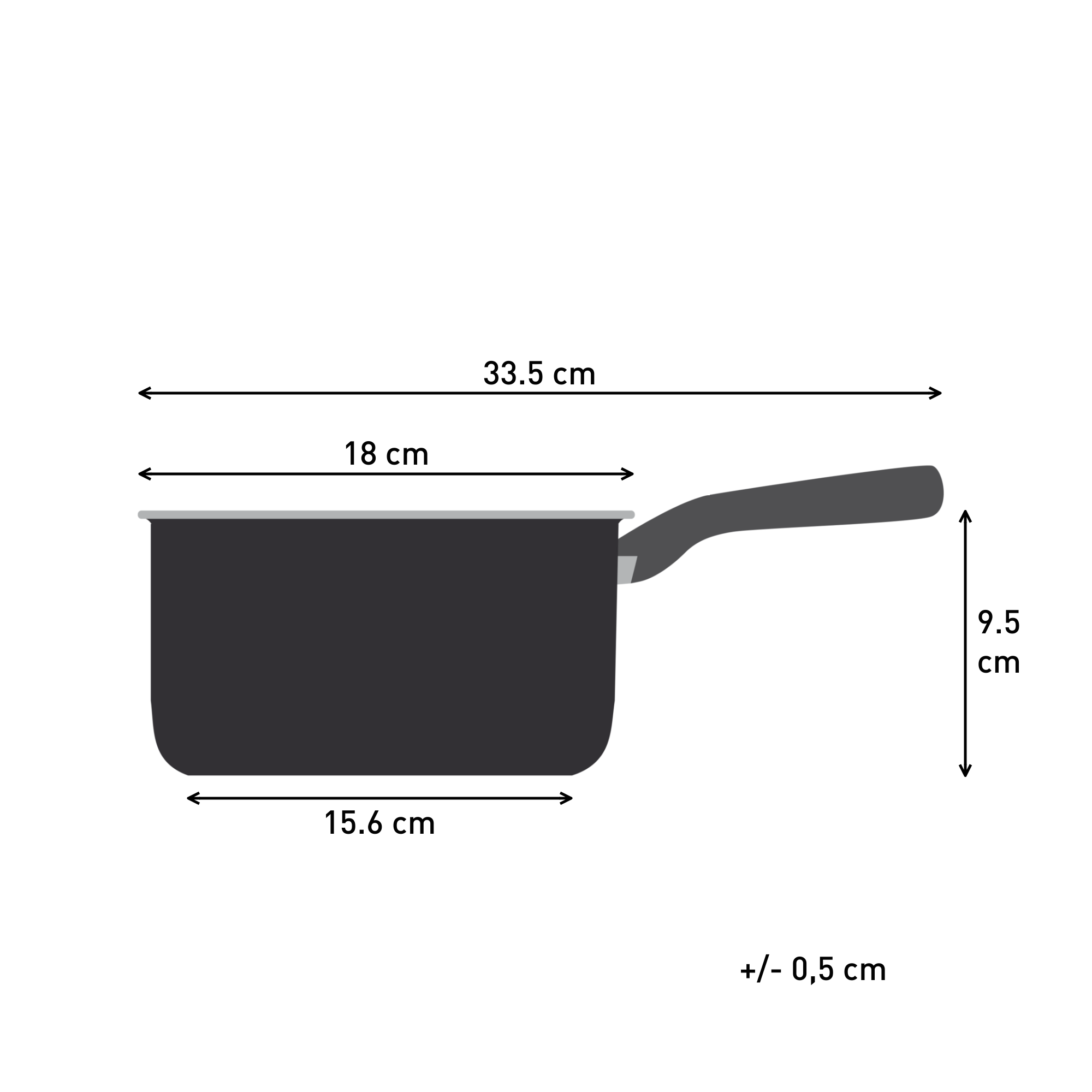 Casserole Tefal Duetto 16 Cm Avec Couvercle Filtrant - Acier Inoxydable Induction Garantie 10 Ans
