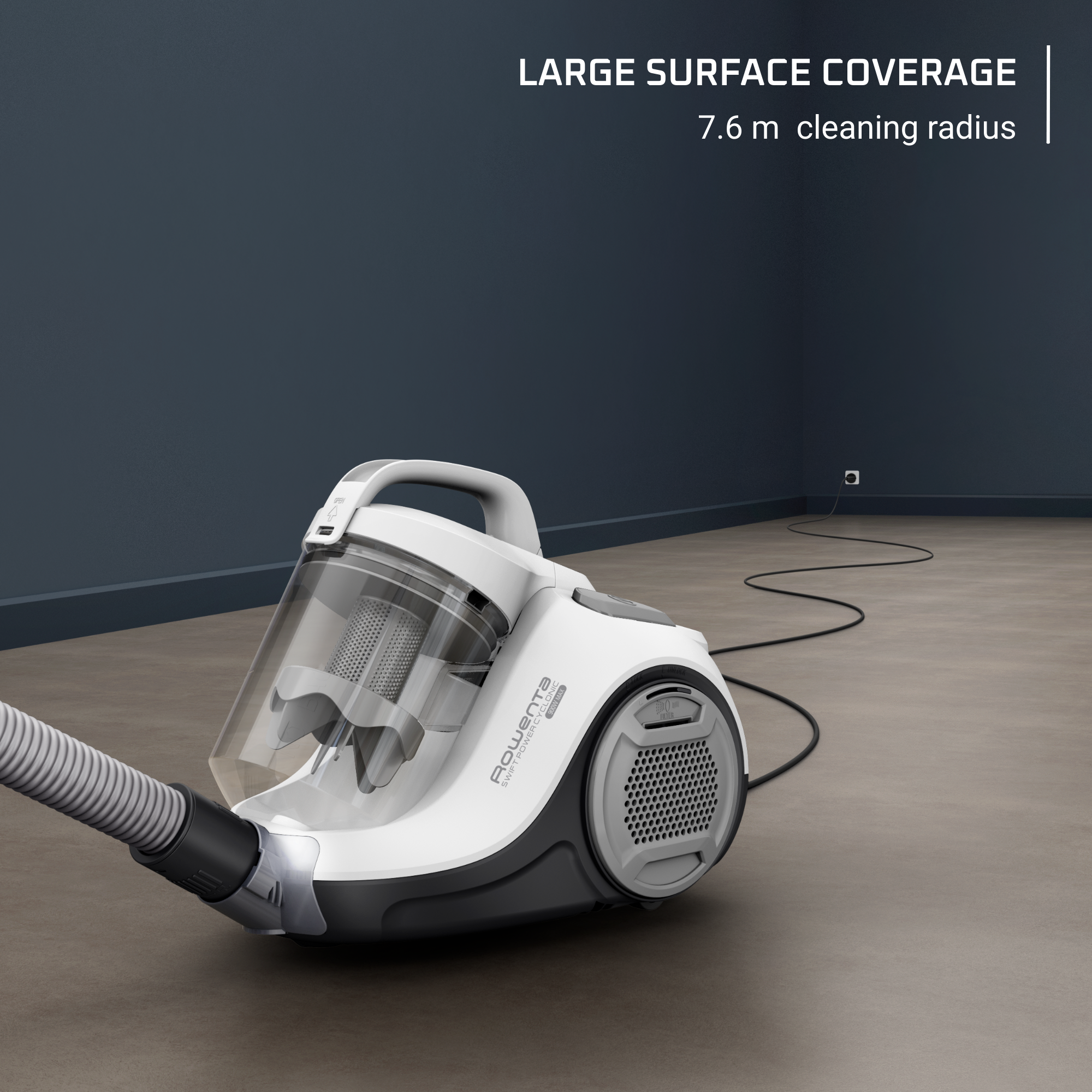 Contenitore Aspiravolvere Rowenta Per SWIFT POWER CYCLONIC RO2957EA | Ricambio Originale Con Filtro - Foto 6