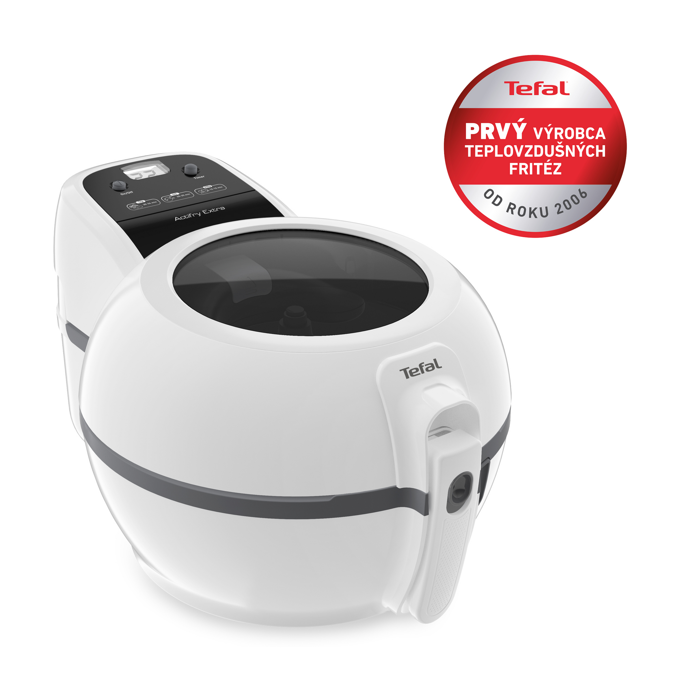 Teplovzdušná friteza Tefal Actifry Extra FZ720015 Čierna Biela