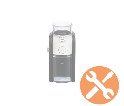 Couvercle Noir Compatible Cafetière Expresso KRUPS SS-192694 - Pièce De Rechange Originale