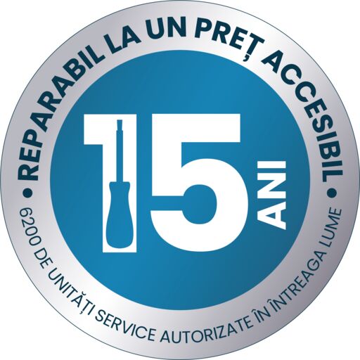 Greek logo for 15 years repairability