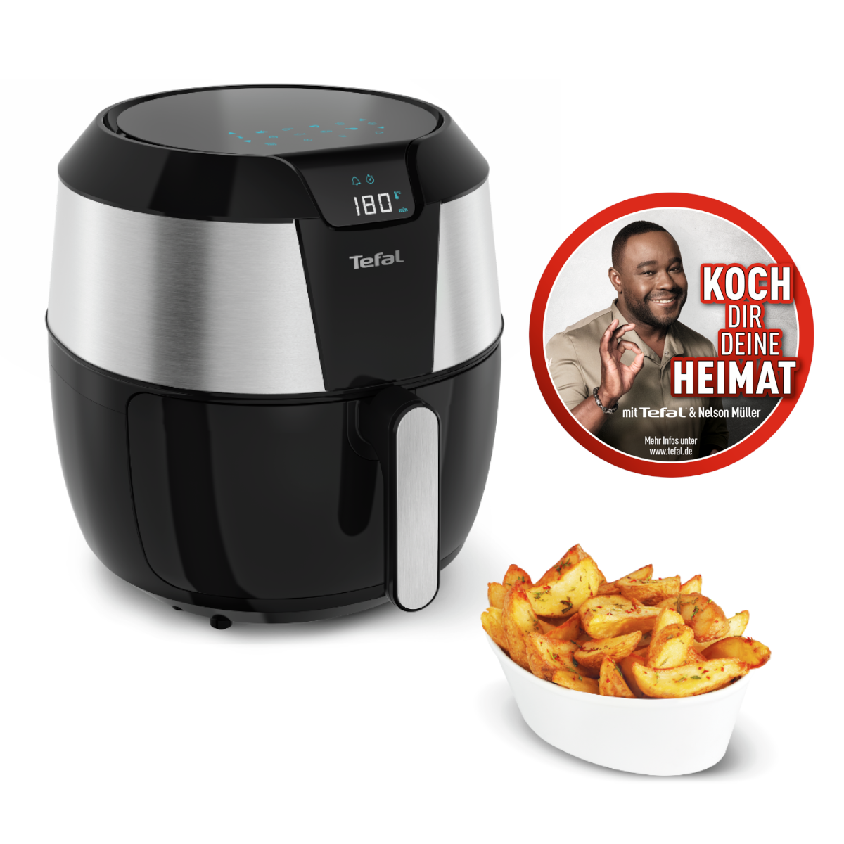 Easy Fry XXL EY701D | Heißluftfritteusen | Tefal