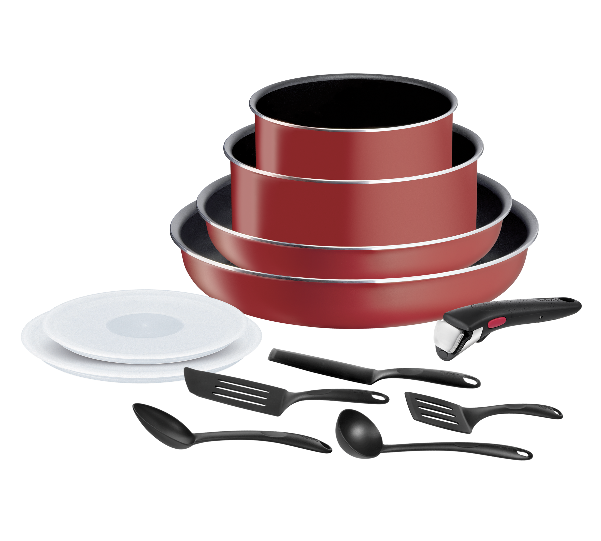 Комплект съдове за готвене Tefal Ingenio Easy Cook & Clean L1529302, 12ч.