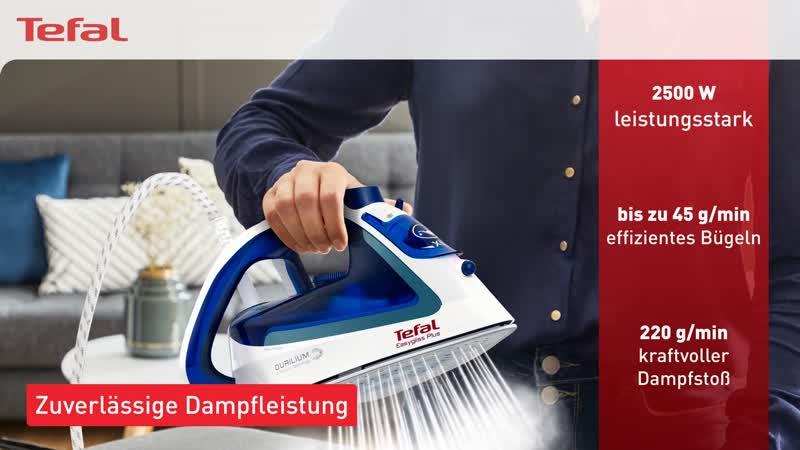 Easygliss Plus Dampfbügeleisen FV5736 | Dampfbügeleisen | Tefal