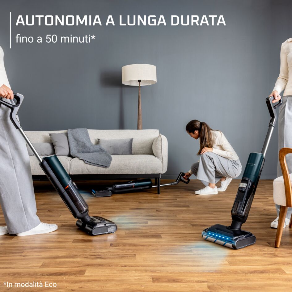 Aspirapolvere Lavapavimenti Vexilar X7 Senza Fili – 20000 Pa, Autonomia 40 Min, Autopulizia, Reclinabile 180°