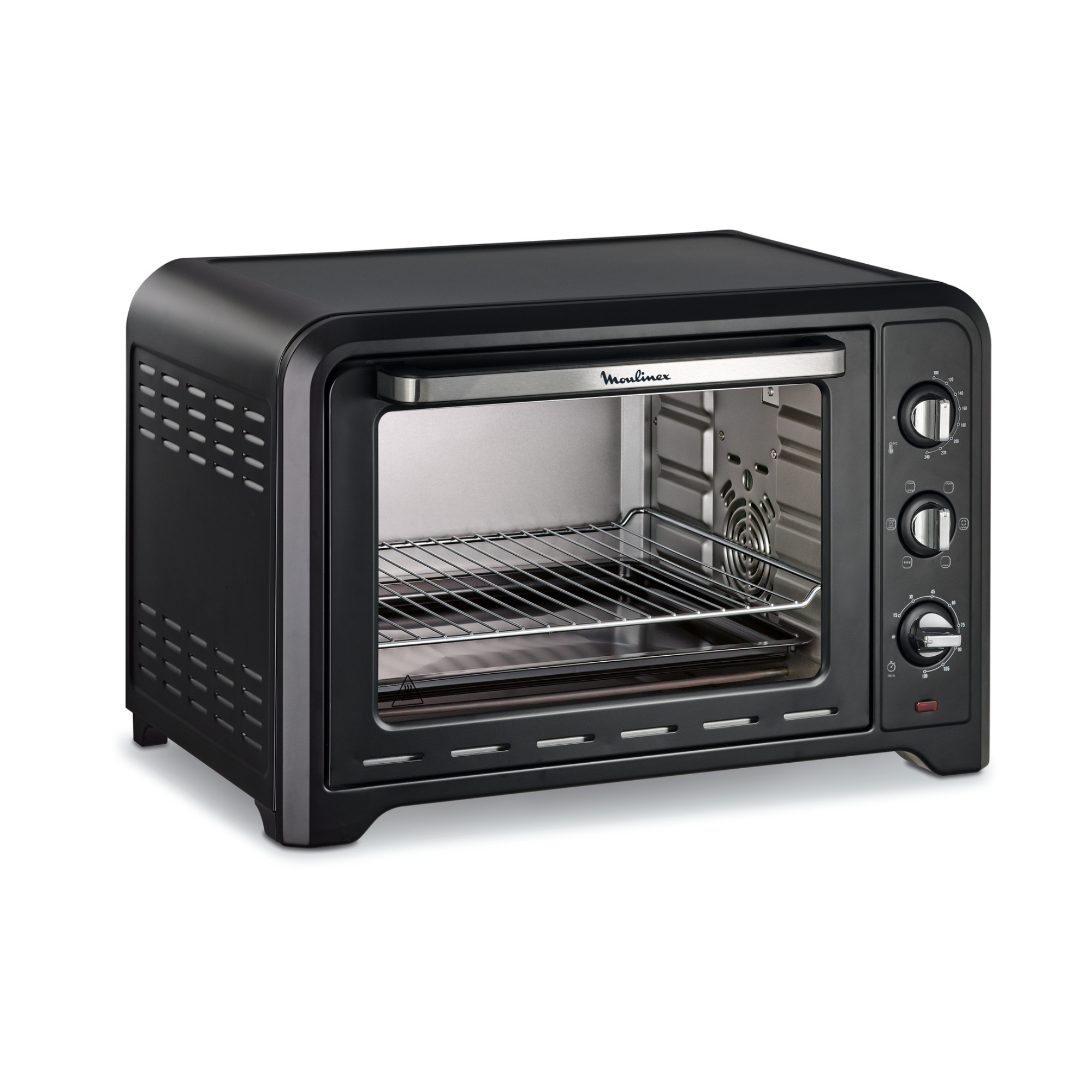 Optimo, Horno Portátil, 39 L, Negro