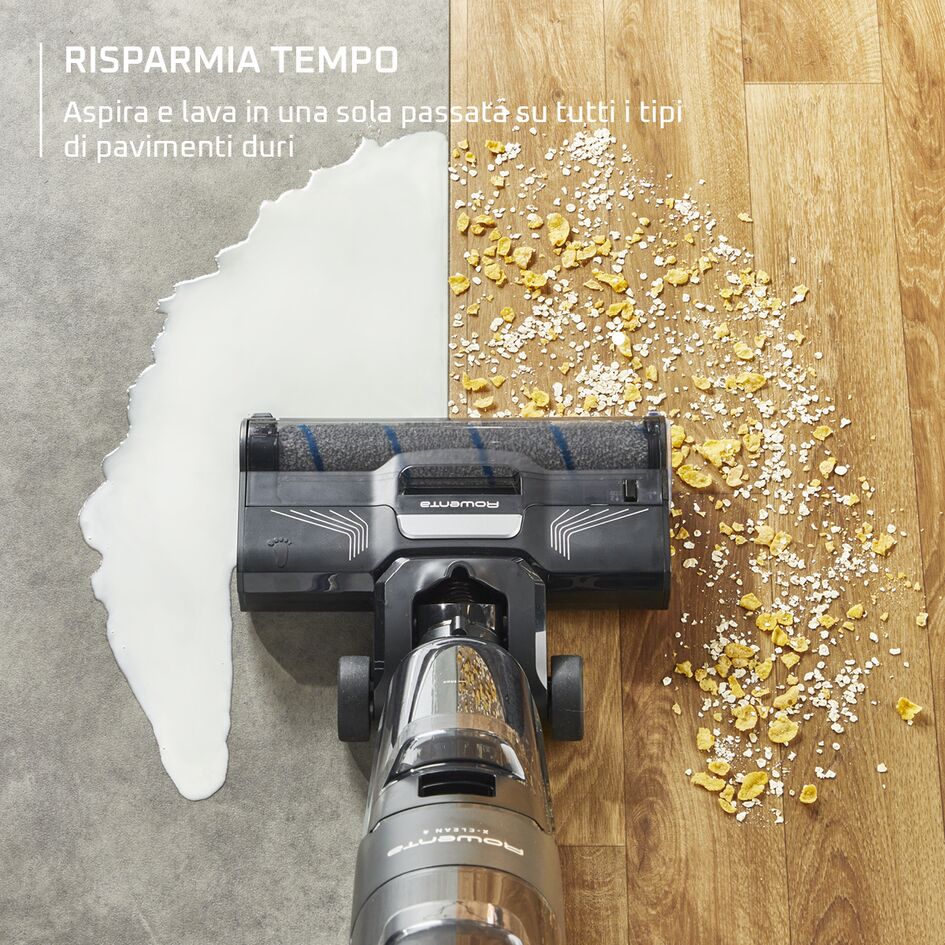 X-Clean 4, Lavapavimenti Senza Fili, Autonomia 50 Min, Autopulizia