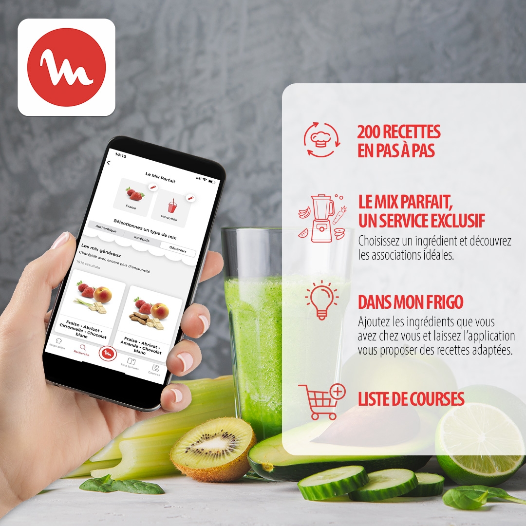 Moulinex Soup Et Plus Standmixer 1100W - Mit Dampfkorb In Silber/Weiß