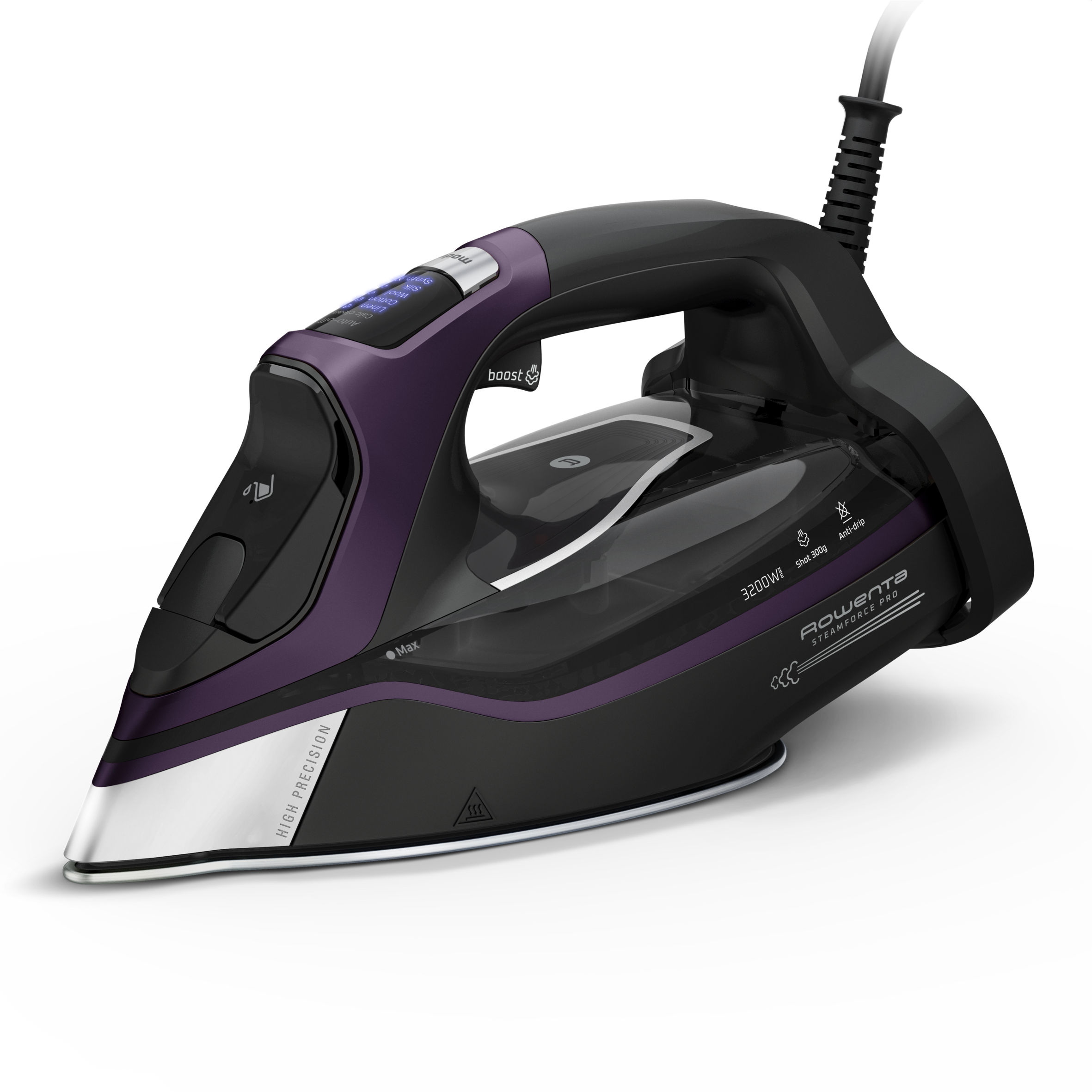 Rowenta Steamforce Pro Plancha de Vapor, 3200 w, 75 g/min Vapor