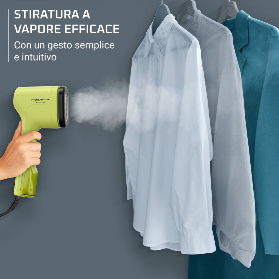 Pure Pop, Stiratore Verticale Portatile, Pad Reversibile, Lime Verde