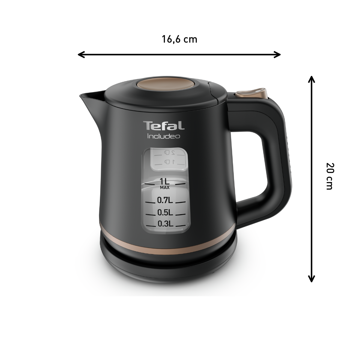 Includeo KI533811 Bouilloire - 1L | Bouilloires | Tefal