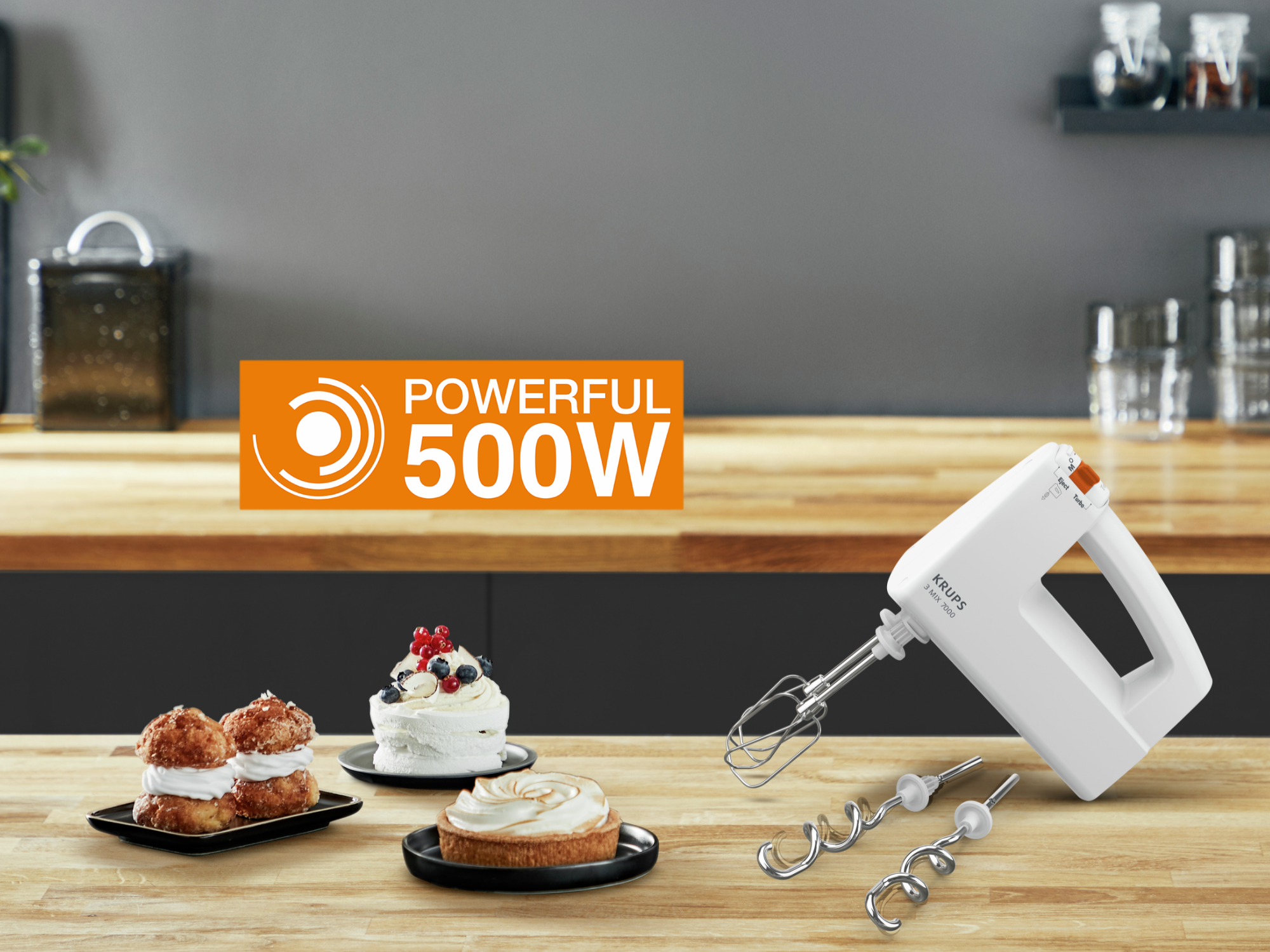 Ersatzteile & Zubehör 3MIX 7000 Handmixer F6081431 Krups