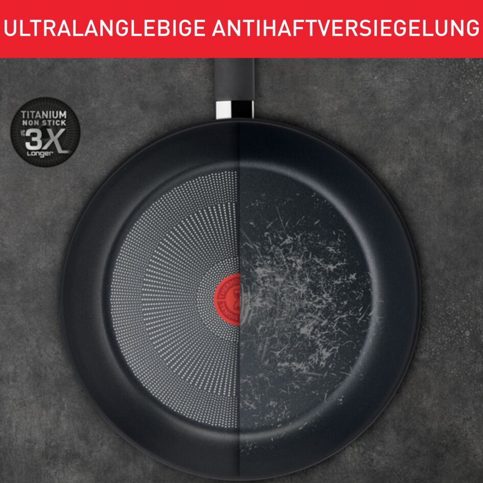 Tefal G2599002 Unlimited ON koekenpannenset 20/26 cm Ook voor inductie