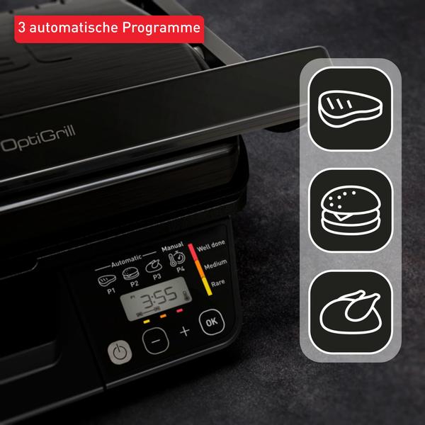 OptiGrill Kontaktgrill GC7P08 | OptiGrills | Tefal