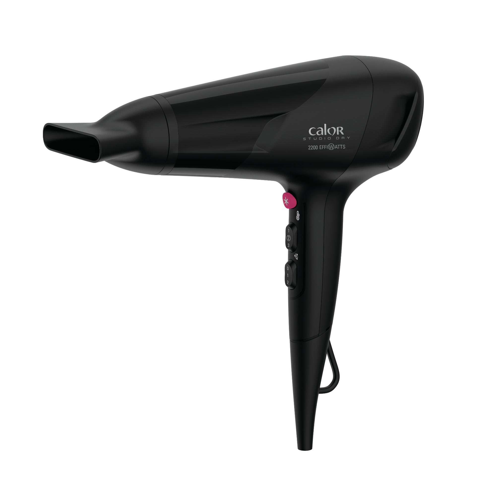 Studio Dry, Sèche-cheveux, Technologie Effiwatts, 6 Réglages, Calor